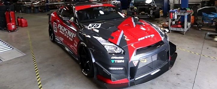 725PS Nissan GT R Racecar Tuning Evasive Motorsports Video: Irres 725PS Nissan GT R Racecar by Evasive Motorsports
