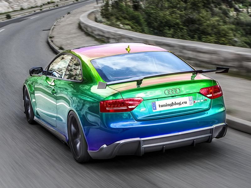 ABT Audi RS5 Coupe in Regenbogenfarben by tuningblog.eu
