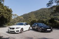 Reportage photo: BMW 2er 220i et 3er 320i avec kit de réglage Exotics