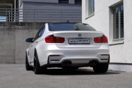 BMW M3 F80 auf 20 Zoll HRE FF01 Alufelgen by cartech.ch