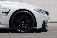BMW M3 F80 on 20 inch HRE FF01 alloy wheels by cartech.ch