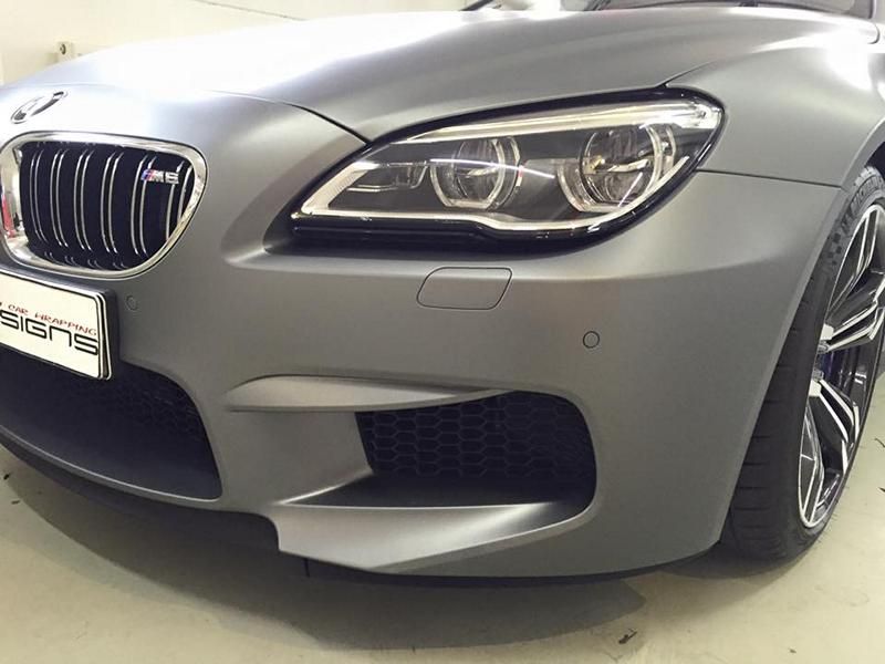 Dyskretny - BMW M6 F12 Gran Coupe w kolorze Frozen Grey Matt