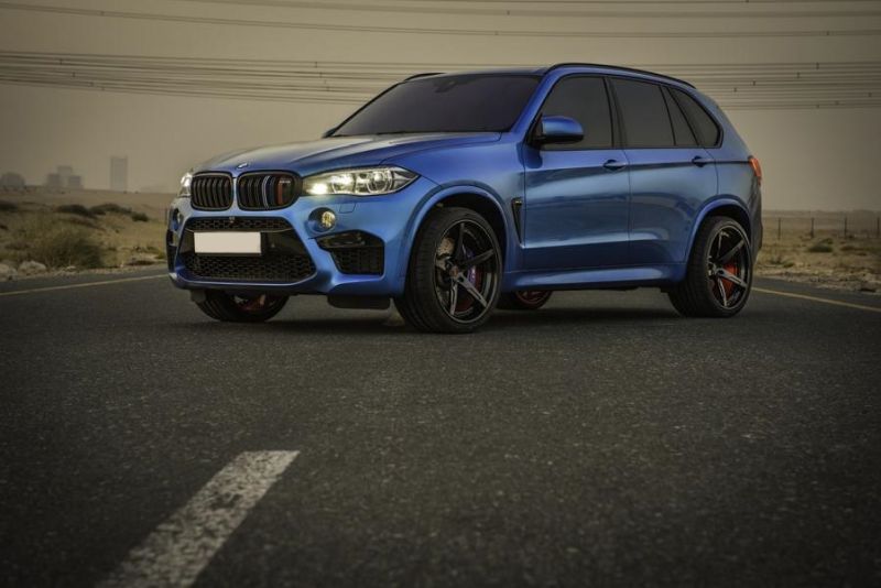 BMW X5M F85 with Airride lowering by tuningblog.eu