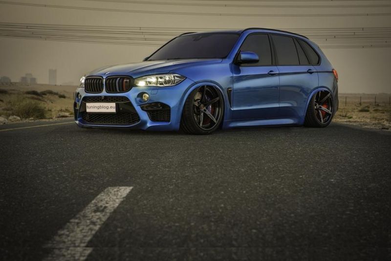 BMW X5M F85 with Airride lowering by tuningblog.eu