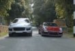 Video: Dragerace - Porsche 2017 (911) Turbo S Facelift uit 991 versus Cayenne Turbo S