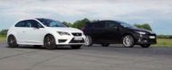 Dragerace Ford Focus RS Gegen Seat Leon Cupra 290 1 E1465963303135 190x78