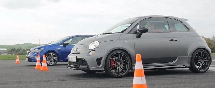 Video: Dragerace - Renault Megane GT against Fiat 500 Abarth