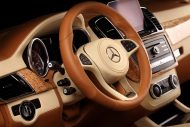 Niet alleen buiten - Mercedes GLE63 AMG interieur van TopCar