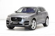 Jaguar F-Pace with 22 inch Startech alloy wheels in white