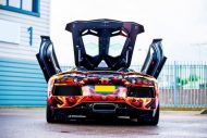 Extrem auffällig &#8211; Lamborghini Aventador Roadster by R.U.K. Tuning