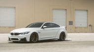 Double width - Liberty Walk BMW M4 on 20 inches ADV.1 Wheels