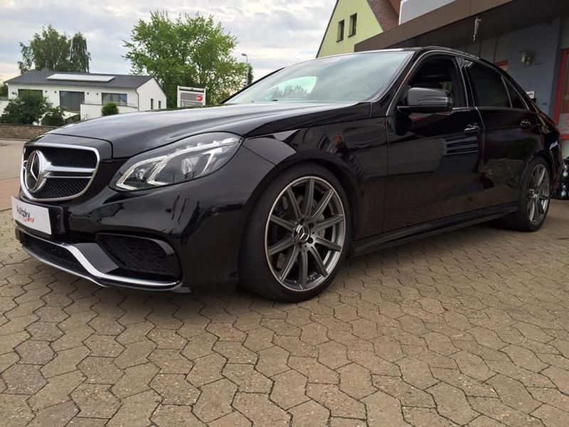 Mercedes E500 V8 Biturbo W212 540PS By Aulitzky Chiptuning 1