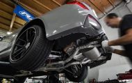 Nardo grijze BMW M3 F80 met tuning van European Auto Source