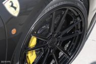 Nero Ferrari 458 Italia auf Strasse Wheels SV1 Alufelgen