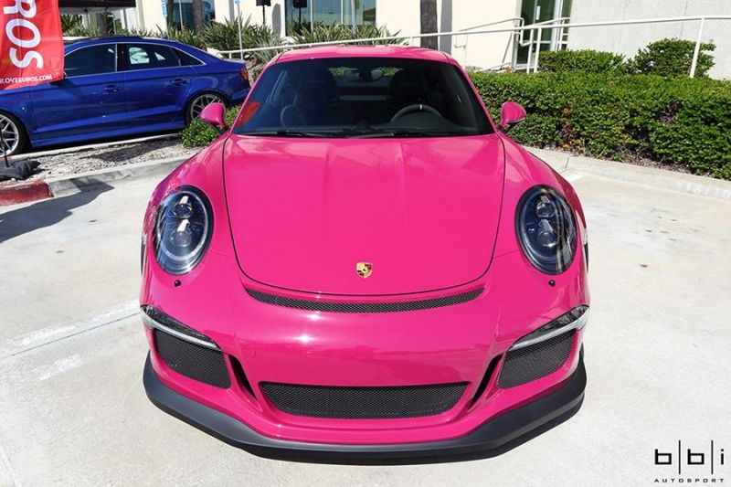 Photo Story: Ruby Star Porsche 991 GT3 RS on HRE rims