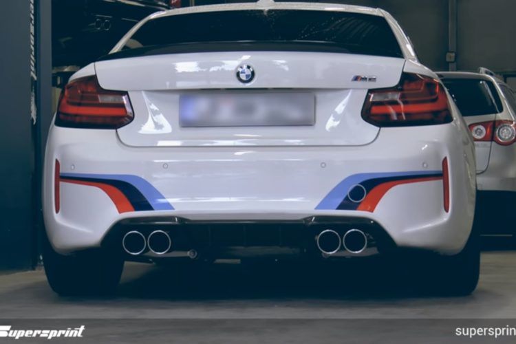 Vidéo: Soundcheck - BMW M2 F87 avec échappement Supersprint