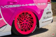 Cherry 7down 2 0 Edition Vw Golf 7r Variant LC 105T Flamingo Pink Vossen Tuning 14 190x127