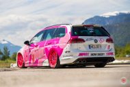 Cherry 7down 2 0 Edition Vw Golf 7r Variant LC 105T Flamingo Pink Vossen Tuning 20 190x127