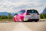 Cherry 7down 2 0 Edition Vw Golf 7r Variant LC 105T Flamingo Pink Vossen Tuning 3 190x127