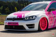 Cherry 7down 2 0 Edition Vw Golf 7r Variant LC 105T Flamingo Pink Vossen Tuning 6 190x127