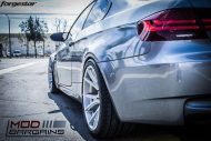 19 inch FORGESTAR CF5V Alu's on the BMW E92 M3 V8 Coupe