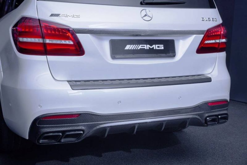 Dużo węgla - Mercedes Benz GLS 63 AMG firmy Tuning Empire
