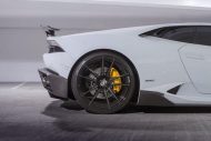 21 inch Carbon Fiber Edition SV1-wielen op de Lamborghini Huracan