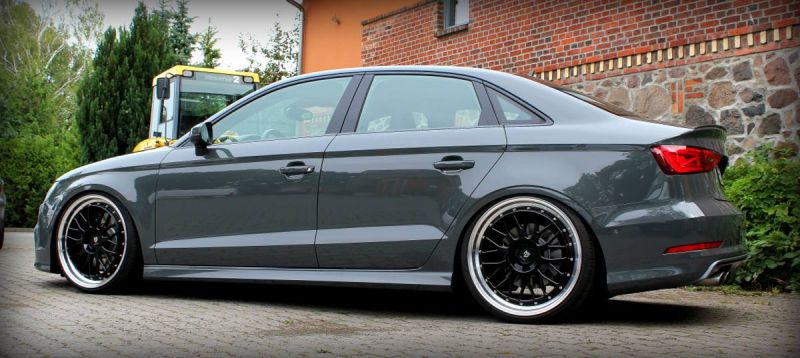 Top optics - Audi A3 S3 Limo on mbDesign LV1 alloy wheels