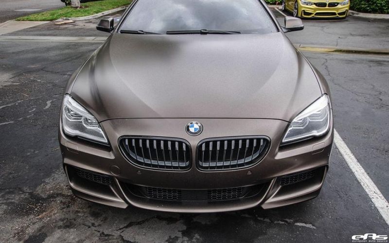 BMW 6 Gran Coupe in bronze matt by European Auto Source