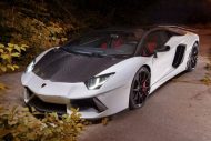 Historia de la foto: Piezas de carbono por Tuning Empire en el Lamborghini Aventador