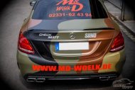 Photo Story: Check Matt Dortmund Mercedes C63 AMG Camouflage