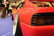Photo Story: Mega brutal - Slammed Ferrari 348ts Widebody