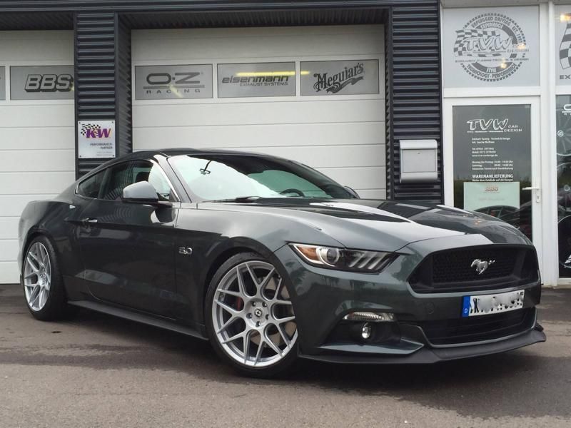 Ford Mustang GT on 20 inch HRE Alu's by TVW Car Design