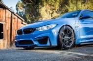 KlÃ¤ssen ID M52R monobloc alloy wheels on the BMW F82 M4 by EPD