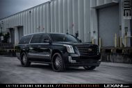 Fotoverhaal: Enorme Lexani Wheels Alu's op de Cadillac Escalade