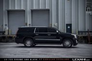Historia de la foto: El gigante Lexani Wheels Alu's en Cadillac Escalade