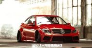 Preview: Liberty Walk widebody Mercedes C63 AMG W204