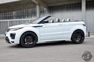 Range Rover Evoque Convertible sur l'anniversaire du Hamann Alu