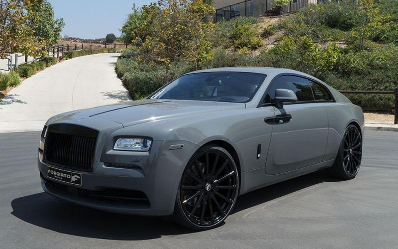 Rolls Royce Wraith RDB LA auto shop Forgiato F2.15 M Felgen Tuning Slate Grey 4 Böse & elegant! Rolls Royce Wraith by RDB LA auto shop