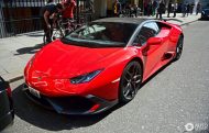 Fotostory: Roter Lamborghini Huracan mit Mansory Bodykit