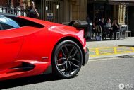 Fotoverhaal: Rode Lamborghini Huracan met Mansory bodykit