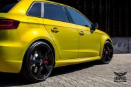 Flashy - SchwabenFolia Audi A3 RS3 en Brust Lemon Sting
