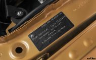 Sunburst Gold Metallic sur le réglage EAS BMW M3 F80