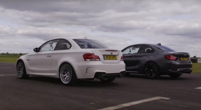 Video: Vergleich &#8211; BMW E82 1M Coupe vs. BMW M2 F87 Coupe