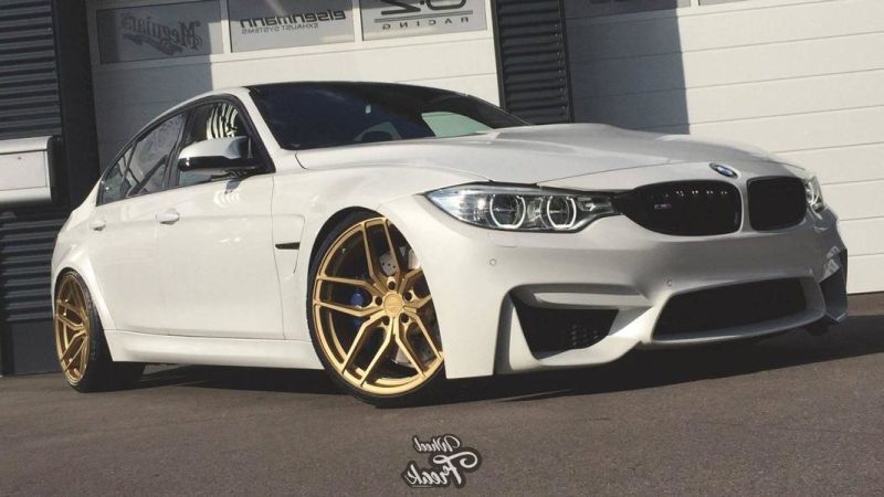 ZP2.1 Z-Performance Wheels on the BMW M3 F80 in white