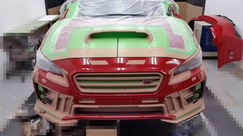 Preview: Widebodykit of Forest International on the Subaru WRX