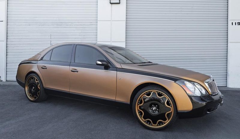 Nice goes differently - 24 Zoll Forgiato Wheels on Maybach 57S