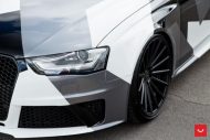 Audi A4 RS4 B8 Tuning Camouflage 20 Zoll Vossen VFS 2 Wheels 16 190x127 Mega heftig   Audi A4 RS4 B8 auf 20 Zoll Vossen VFS 2 Wheels