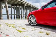 BBS RXR lichtmetalen velgen in 20 inch op de Naples Speed ​​Audi A3 in rood