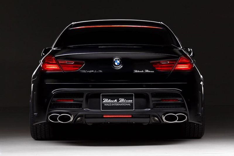 سيارة BMW الفئة السادسة غران كوبيه مع طقم هيكل Black Bison من شركة Wald International